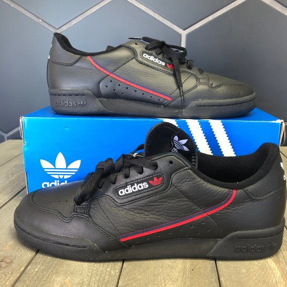 adidas Shoes New Adidas Continental 8 Rascal Black Scarlet Poshmark
